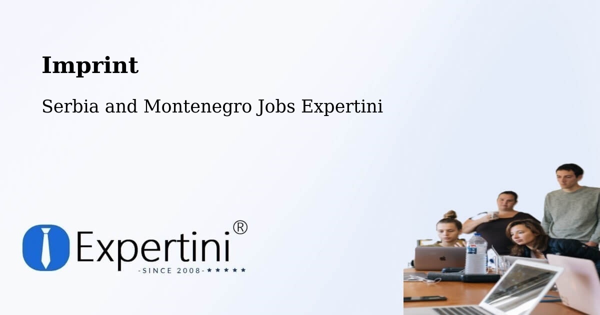 Imprint – Kingston - Serbia and Montenegro Jobs Expertini
