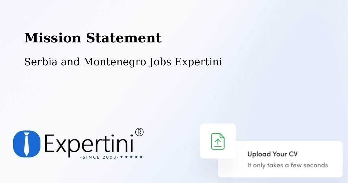 Corporate Mission – Kingston - Serbia and Montenegro Jobs Expertini